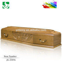 European standard semi gloss sculpture professionnel avec doublure professionnelle pour la décoration du cercueil